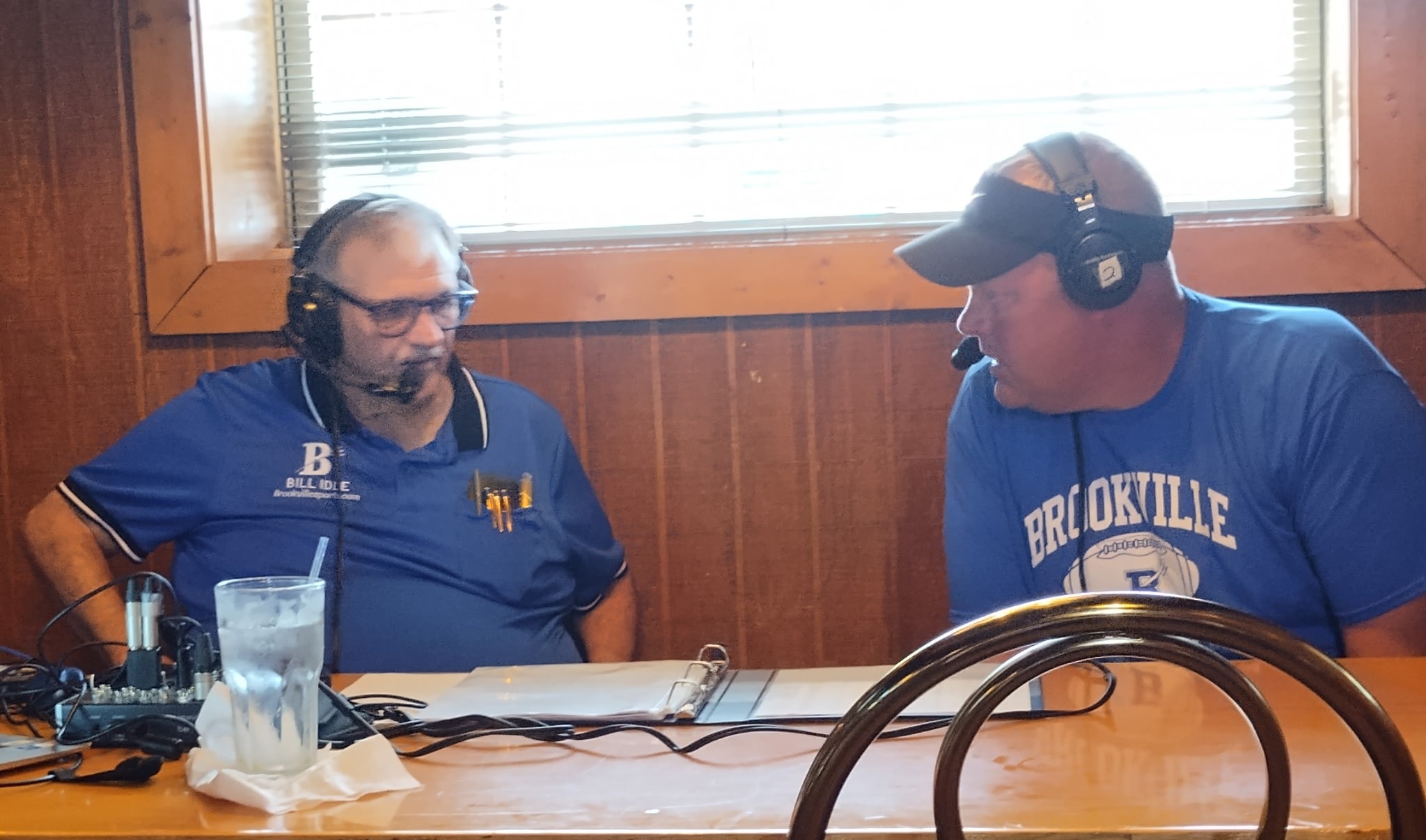 Bill with Coach Jay Fullenkamp at the Coaches Show