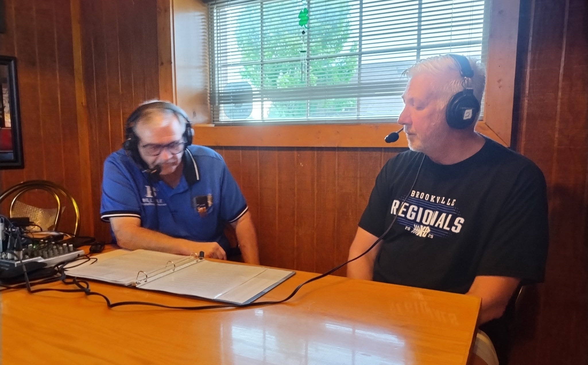 Bill with Coach Jon Bland at the Coaches Show